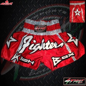 4Fight Thai-Box Short - Fighter Red (XS)